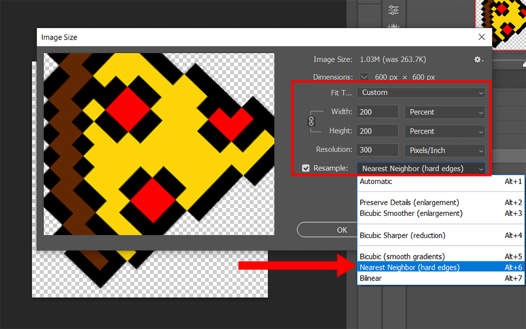 How to Resize Logo Image in Pixels Correctly?