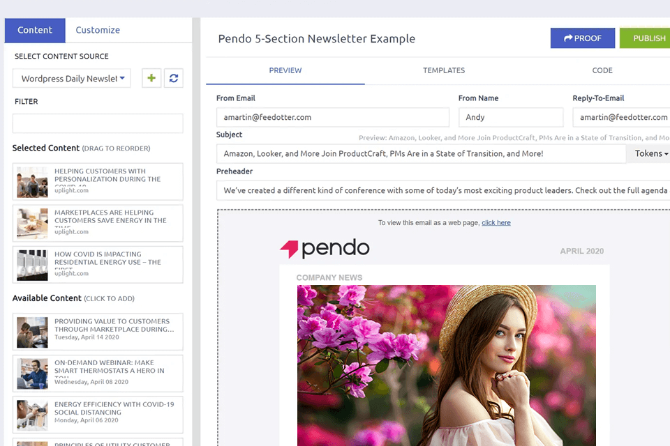 choosing a content management system market page