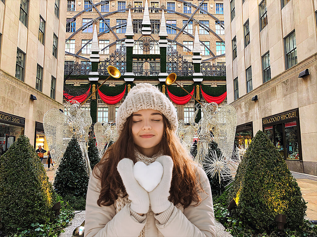 christmas background app photo after