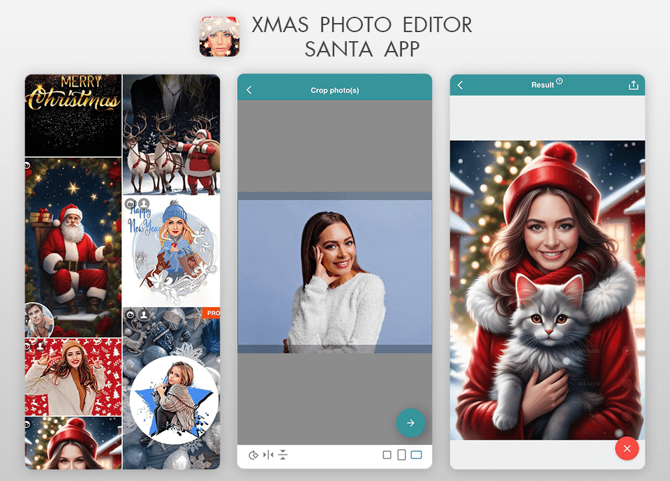 christmas picture frame app xmas photo editor