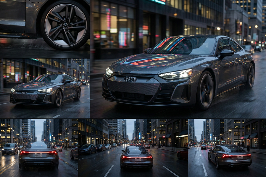 cinematic ai car video