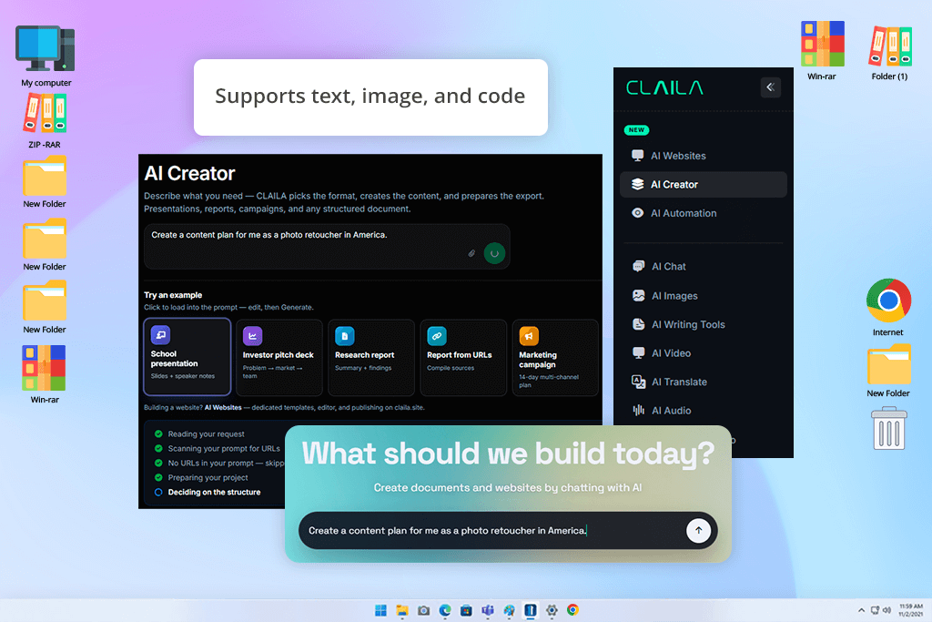 claila generative ai tool for business