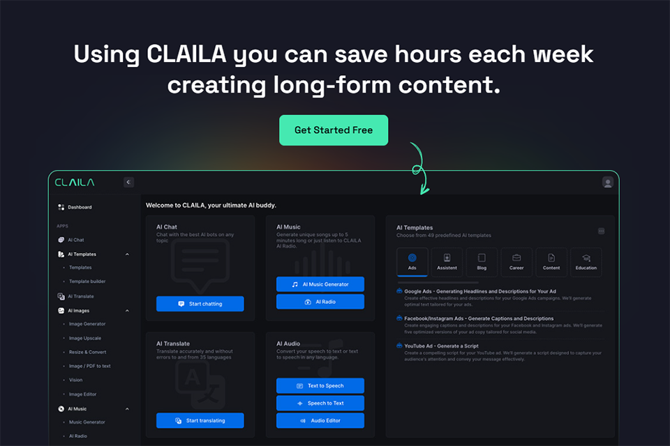 claila generative ai tool