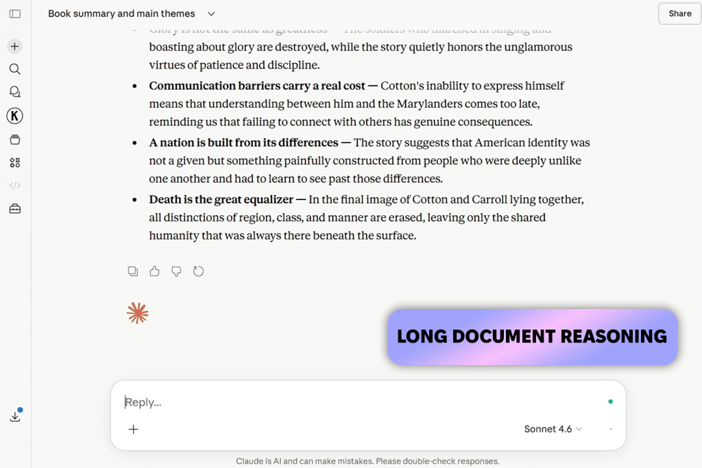 claude ai document reader