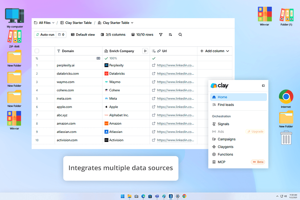 clay generative ai tool for business