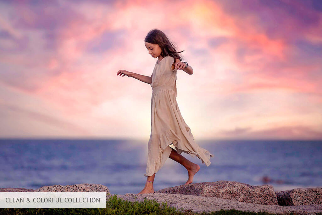 clean and colorful pretty presets lightroom