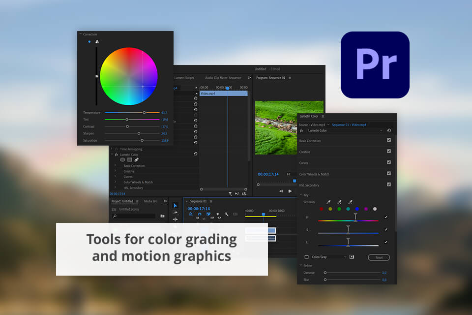adobe premiere pro interface
