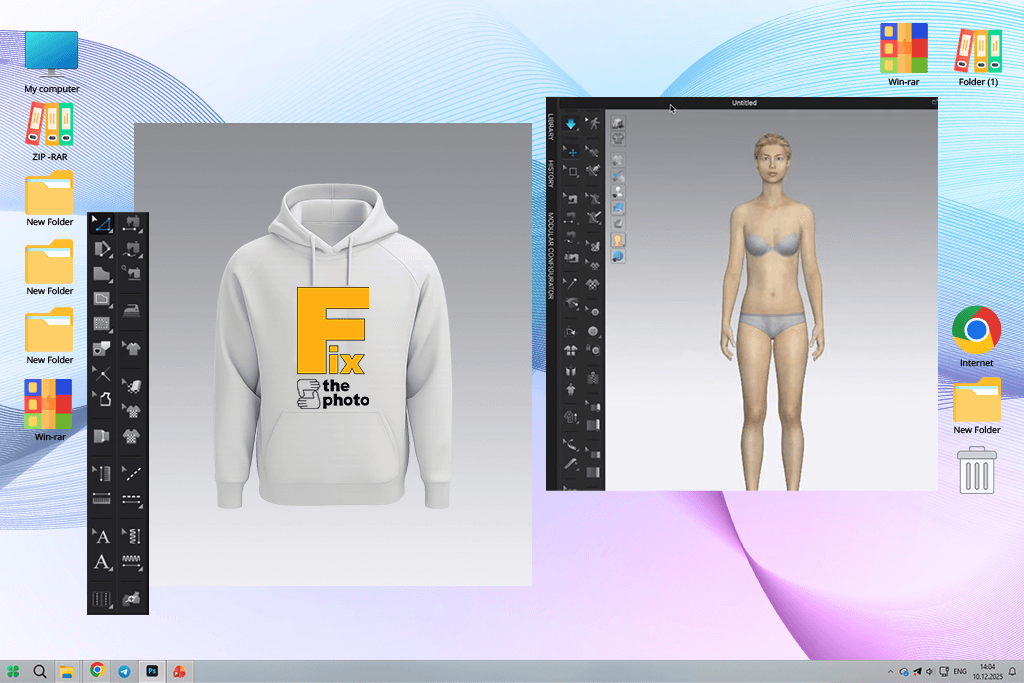 clo 3d hoodie design software