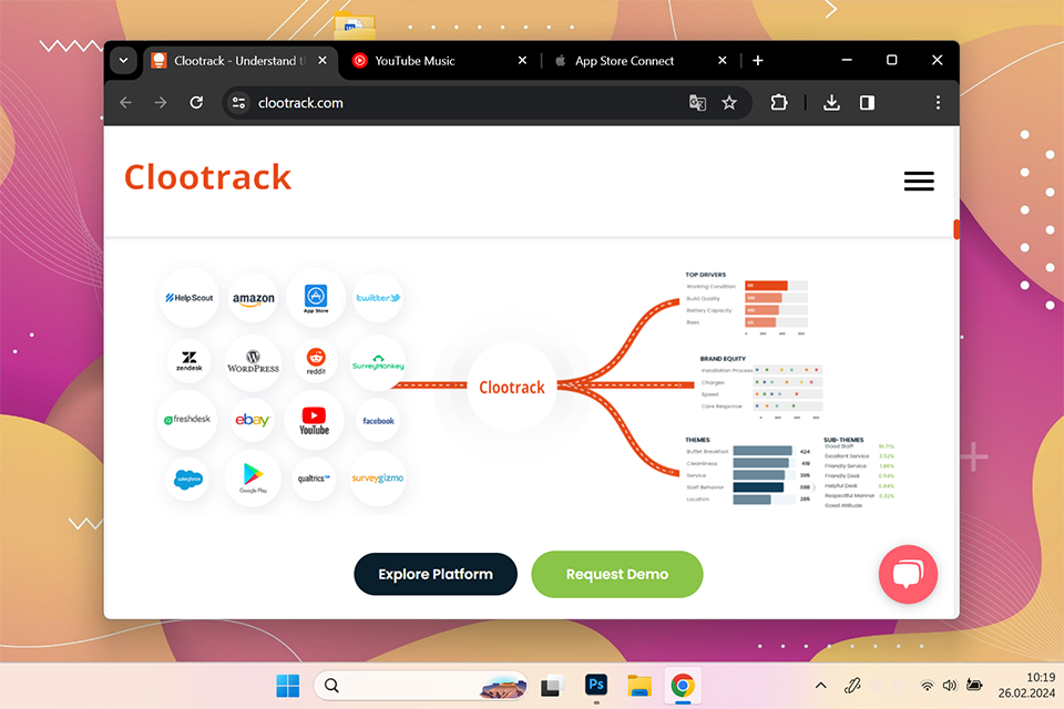 clootrack best customer data platform website