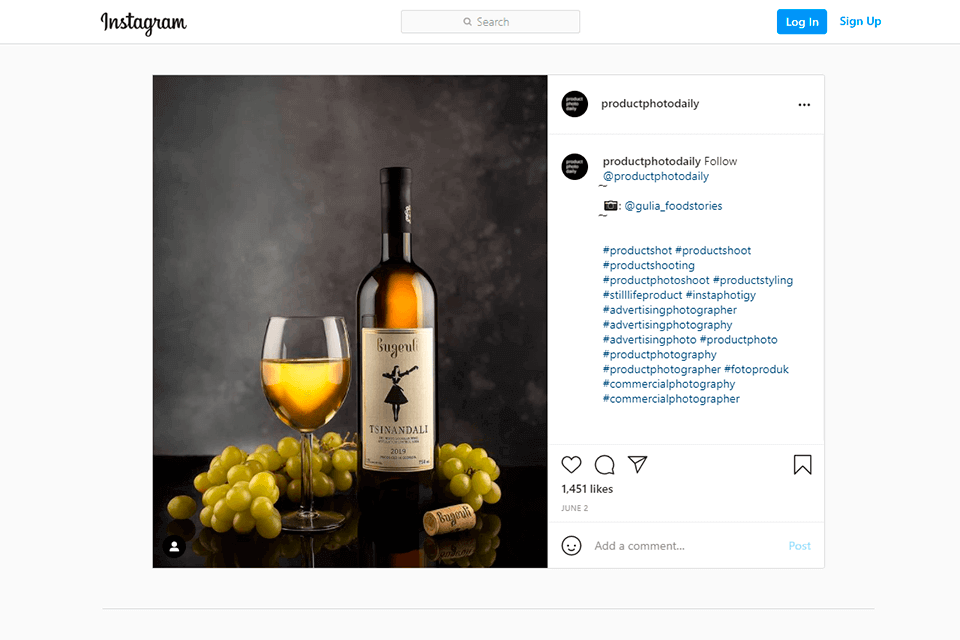 close associations product photography props