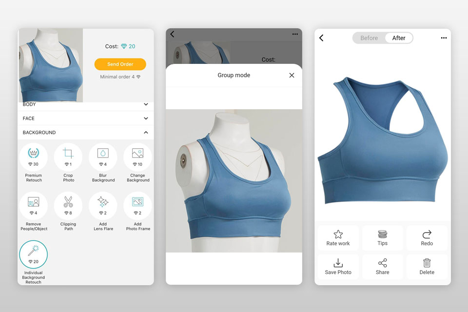 App para iPhone e Android promete 'tirar a roupa' de modelos