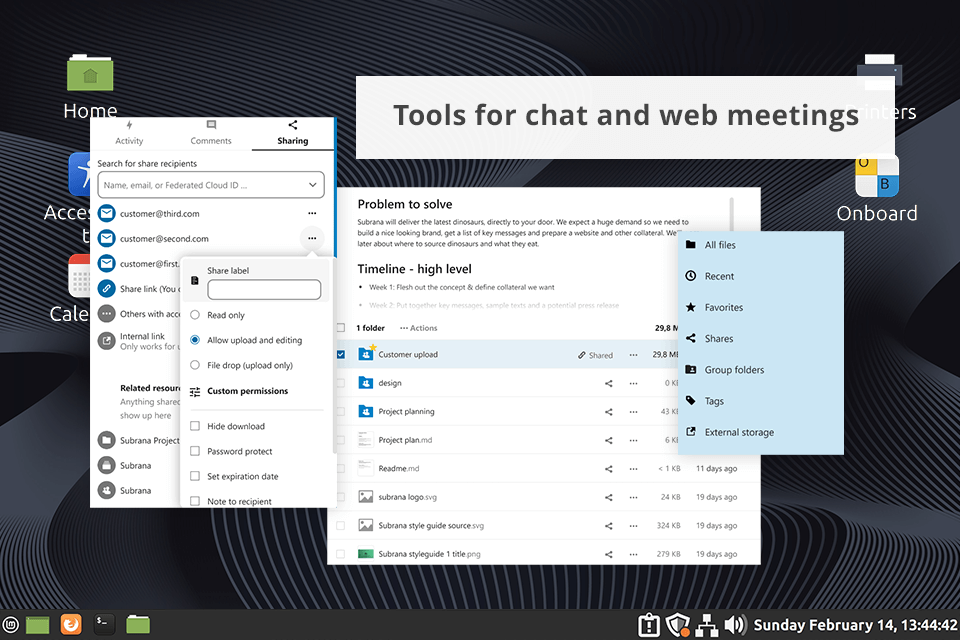 cloud storage for linux nextcloud