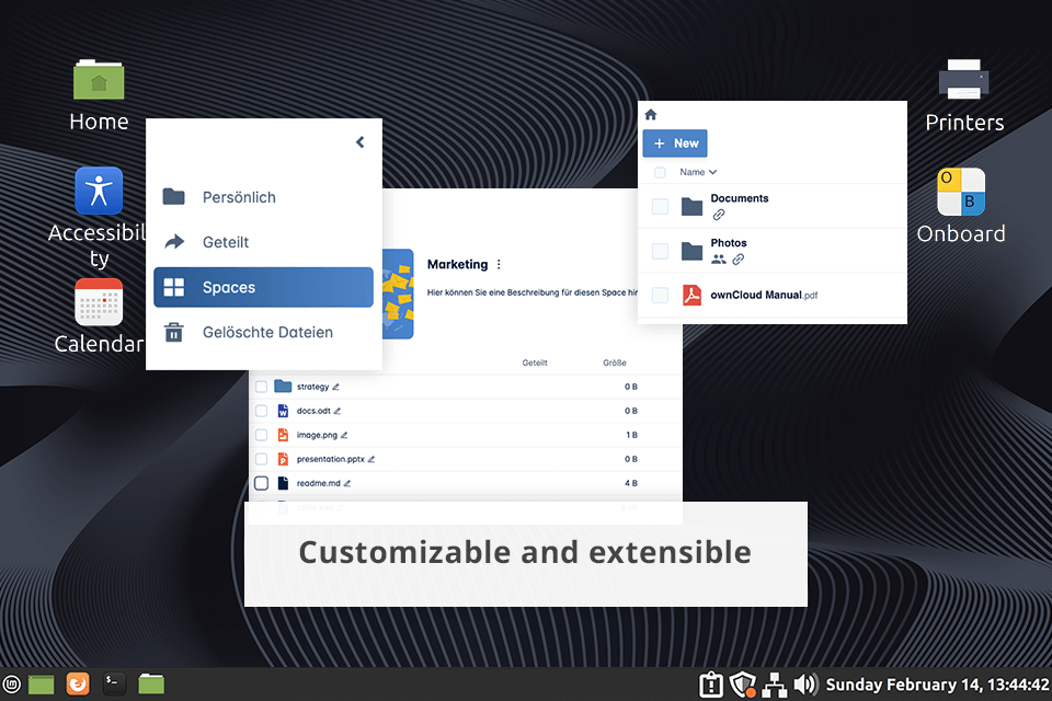 cloud storage for linux owncloud