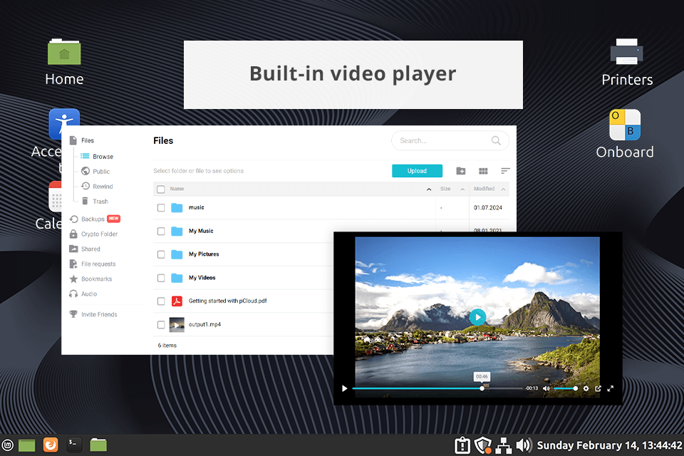 cloud storage for linux pcloud