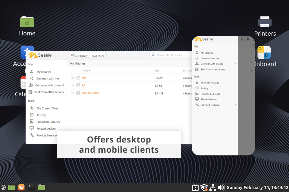 cloud storage for linux seafile