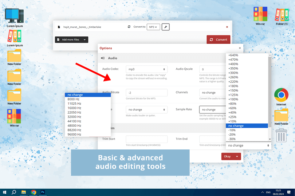 cloudconvert converter caf to mp3 converter