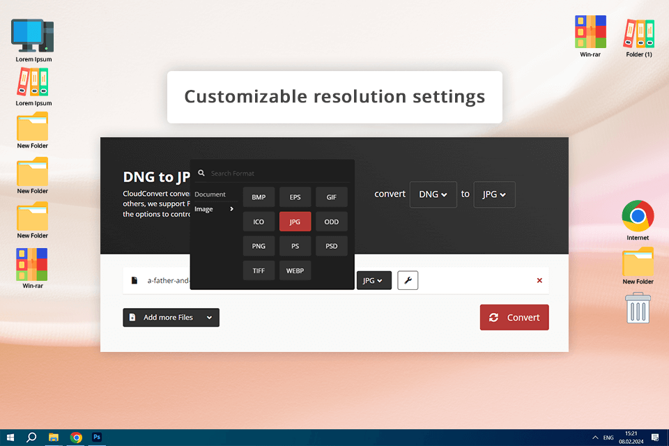 cloudconvert dng to jpg converter