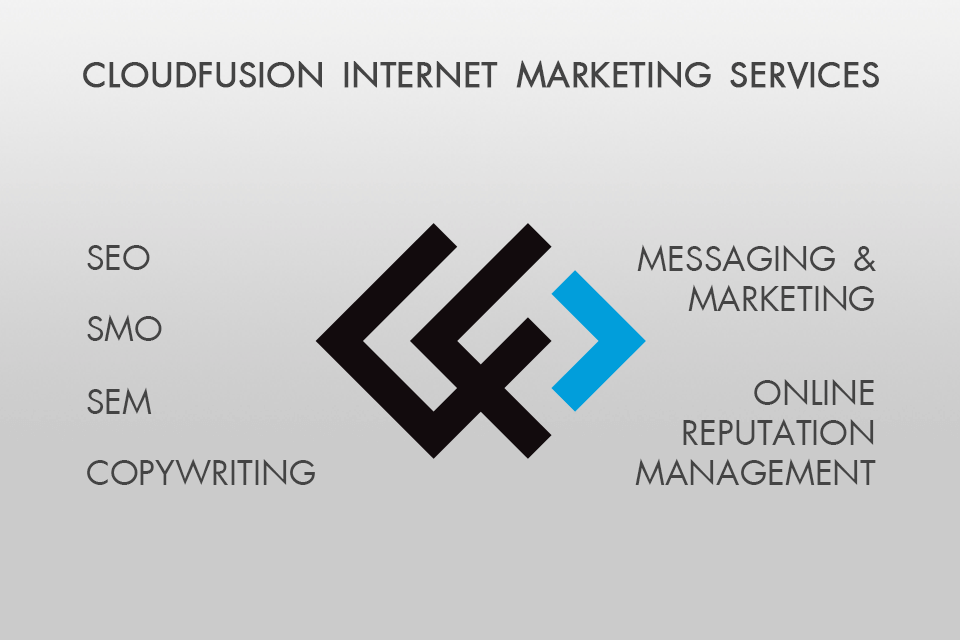 cloudfusion web and app development interface internet marketing