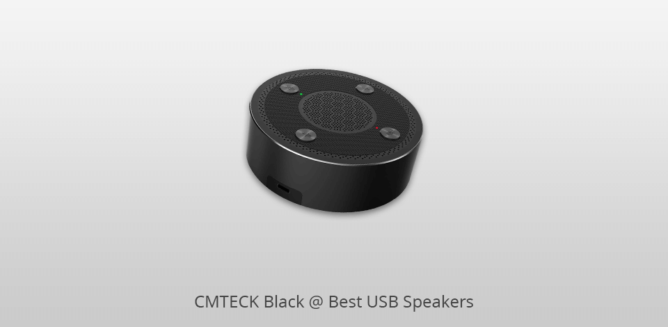 cmteck black usb speakers