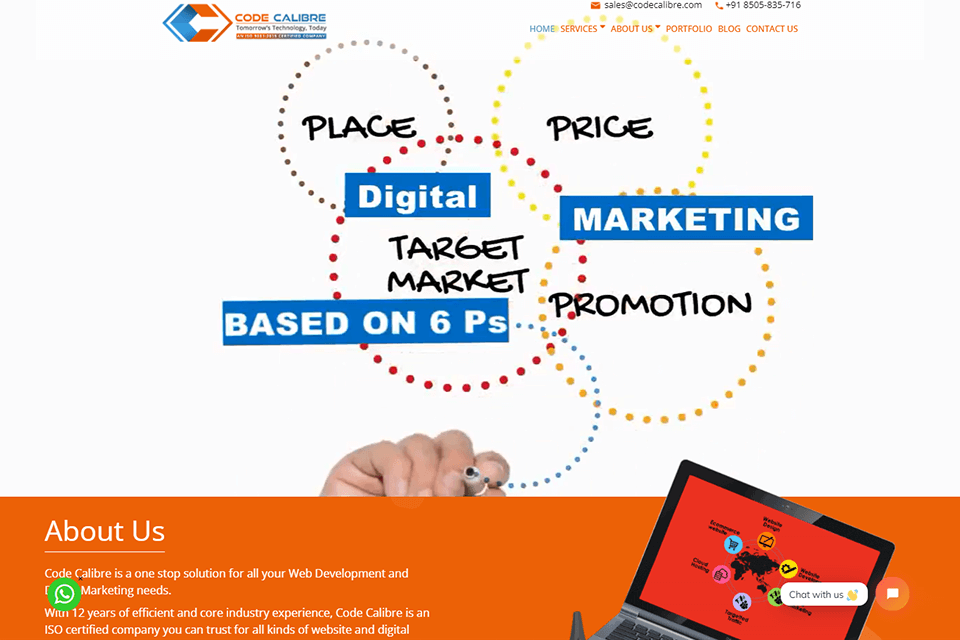 code calibre company website