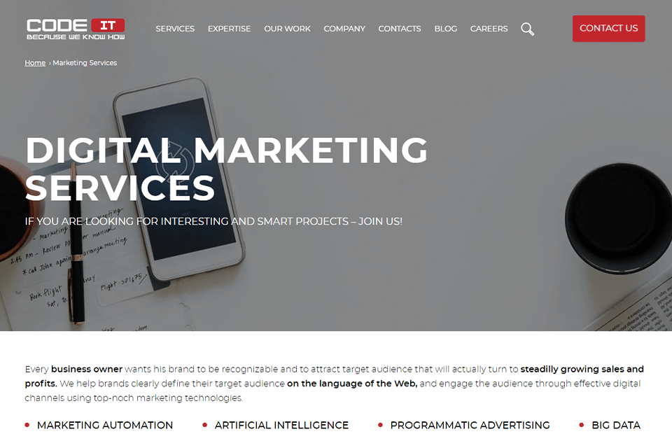 codeit digital marketing