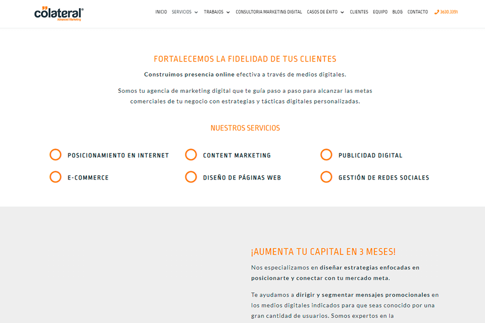 marketing digital colateral