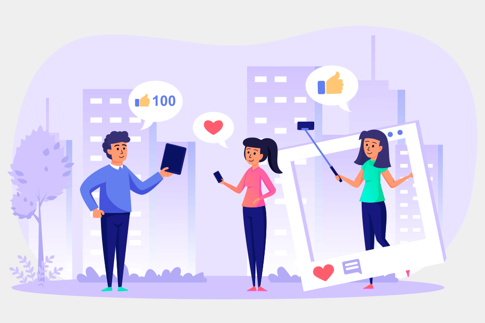 gestión de redes sociales colaterales