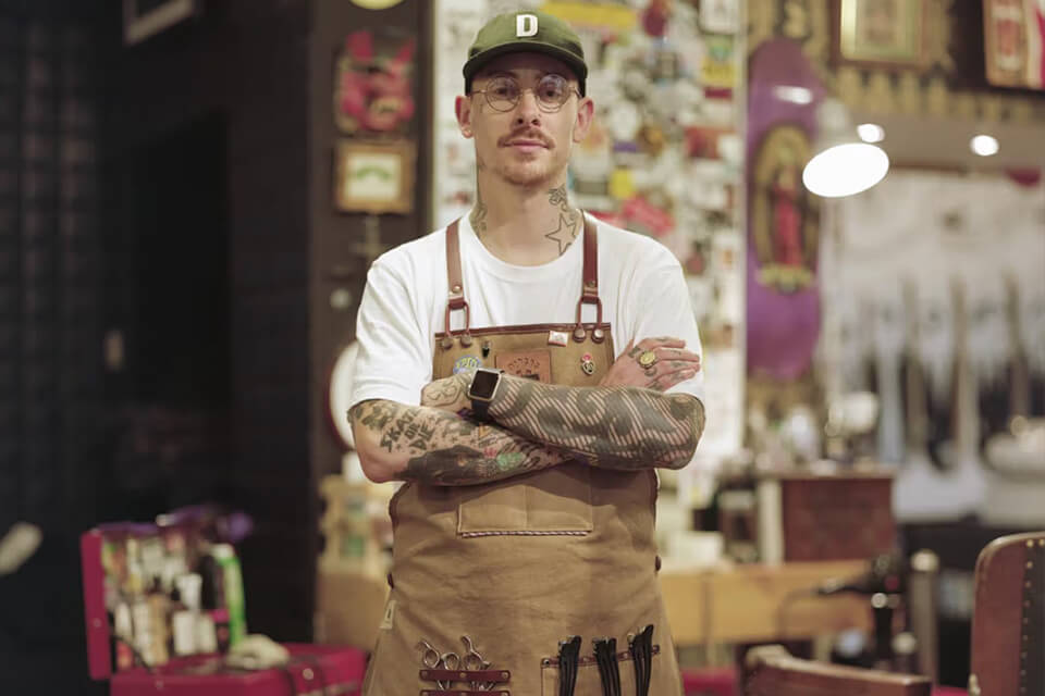 colaborare marca dickies și george muncey fotograf