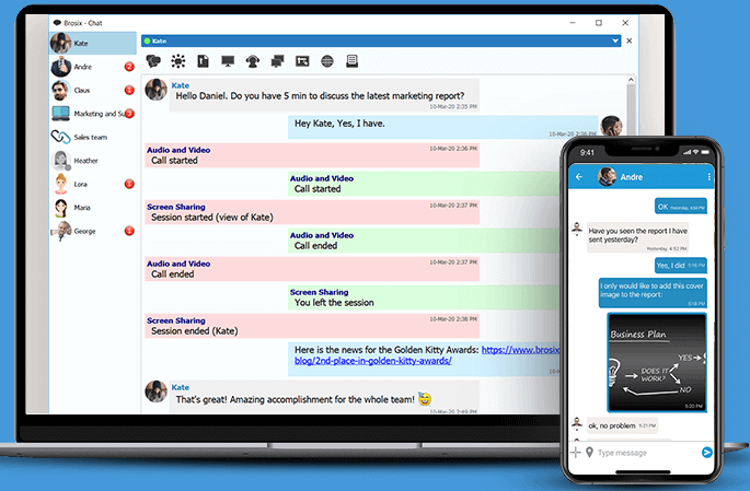 collaboration tools for photographers brosix