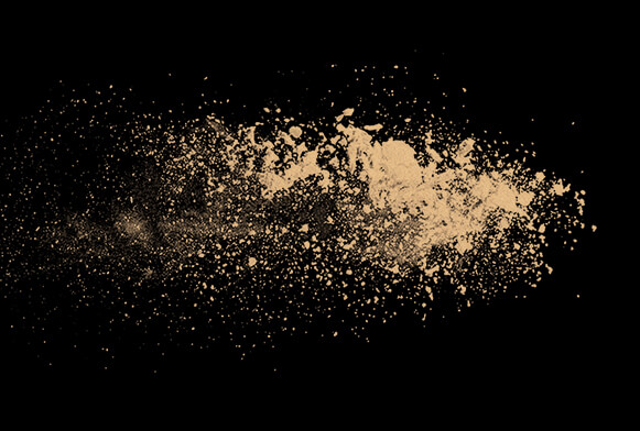 color powder explosion png
