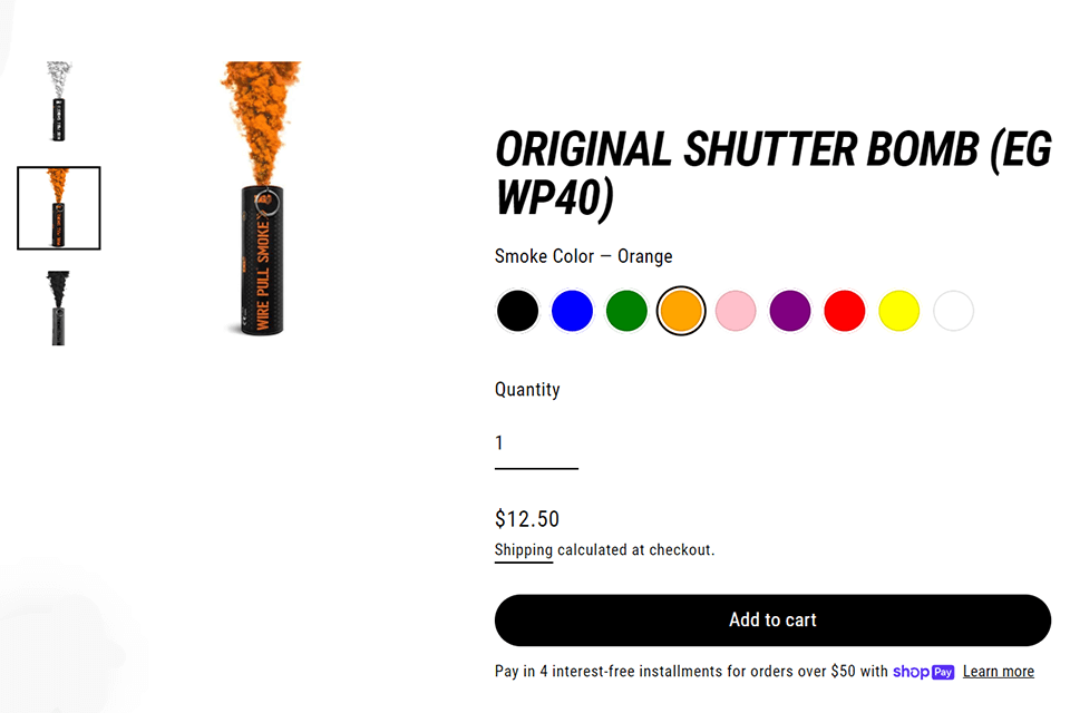 Shutter Bombs Smoke Bombs for Photography Review 2024