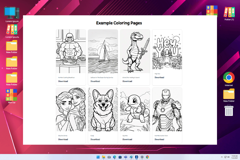 best ai coloring page generator colorbliss result