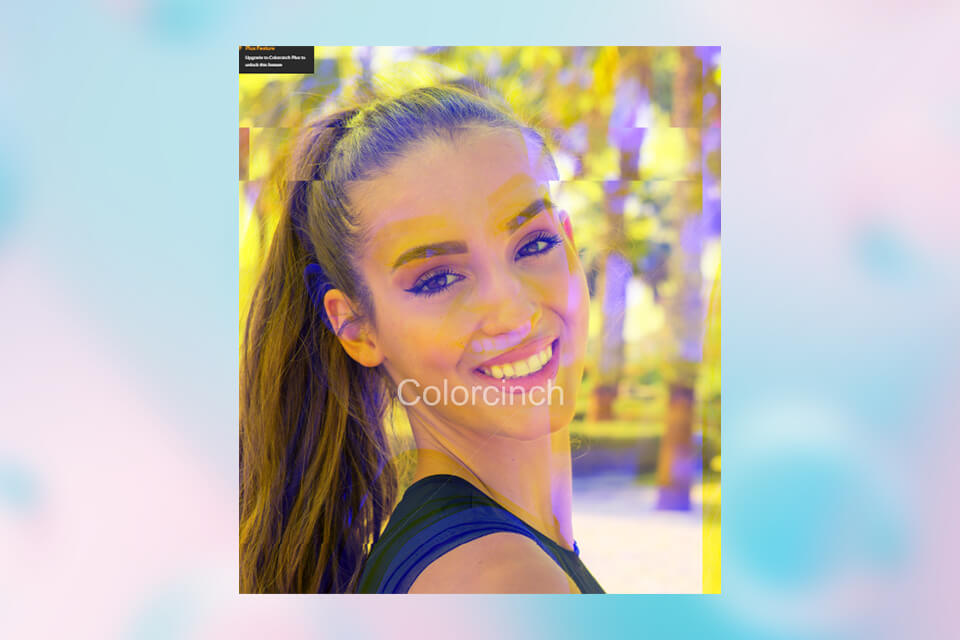 colorcinch glitch effect online generator