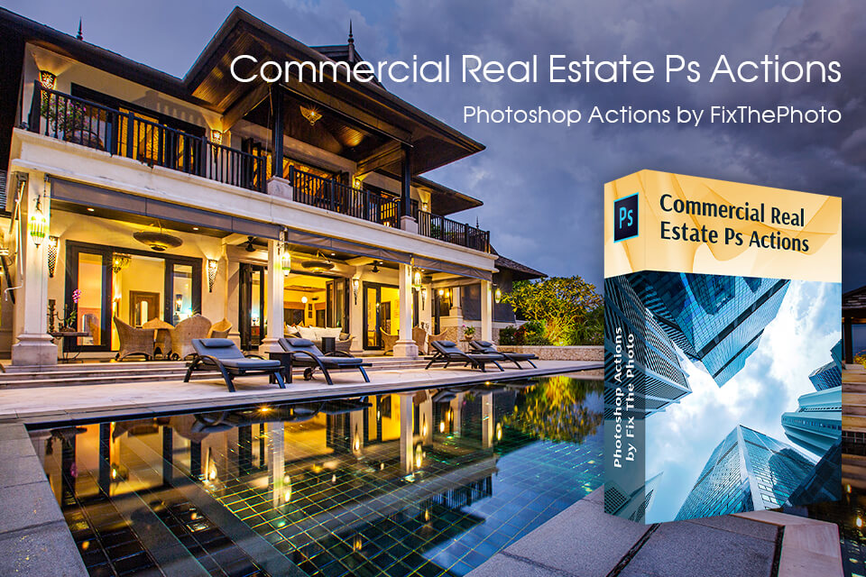 commercial real estate photoshop actions