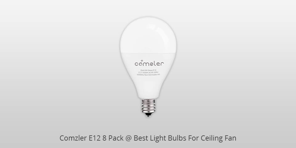 11 Best Light Bulbs For Ceiling Fan In 2022 - What Size Light Bulbs Do Ceiling Fans Use