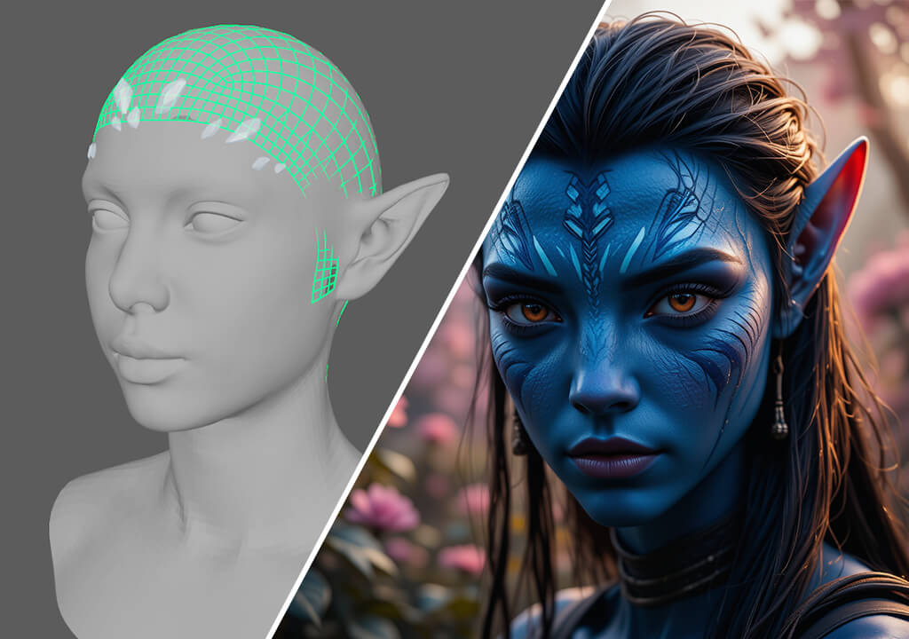 conceptual illustration vs art