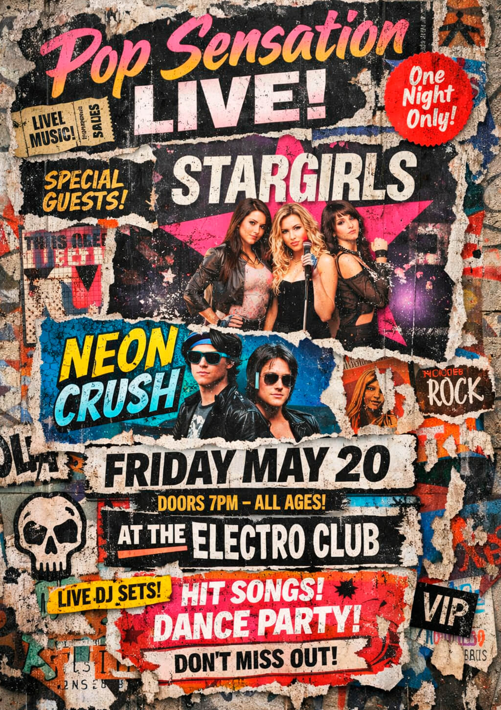 concert flyer ideas mistakes