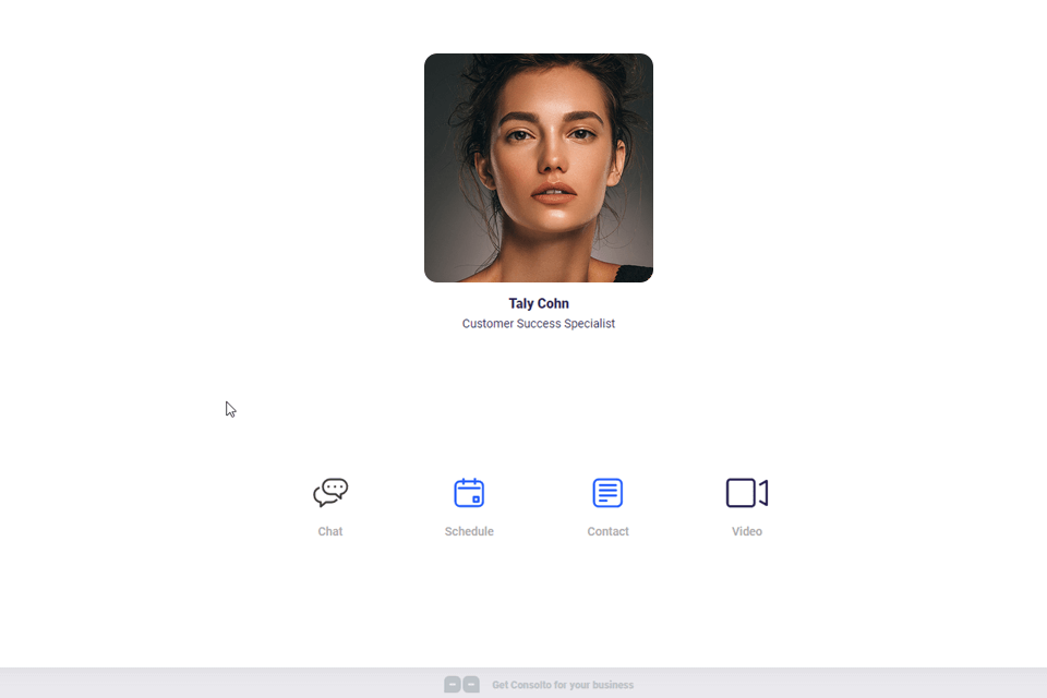 consolto software clickntalk page
