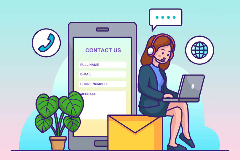 5-contact-form-examples-free-templates