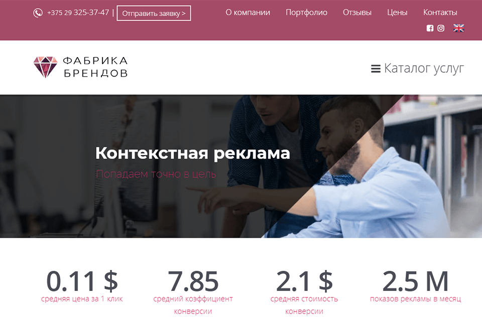 fabrika brendov review contextual advertising