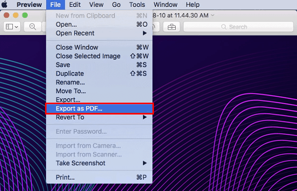 convert heic to pdf on macos