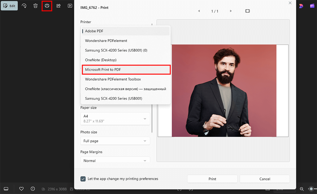 convert heic to pdf on windows