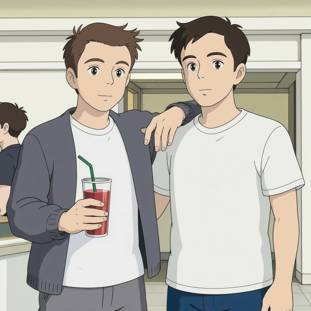 convert this image into studio ghibli art