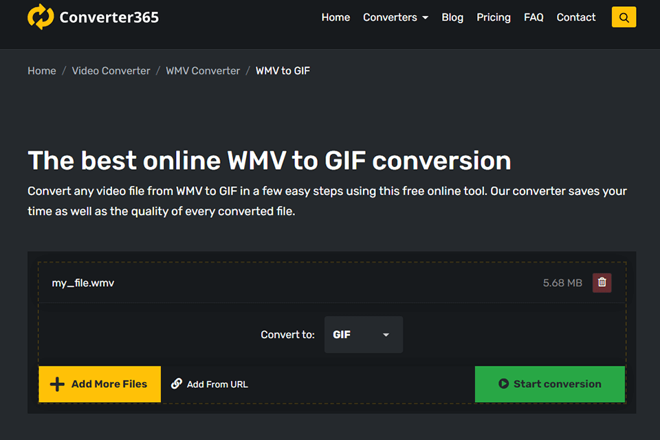 Top 7 Ways to Convert WMV to GIF Online and Free