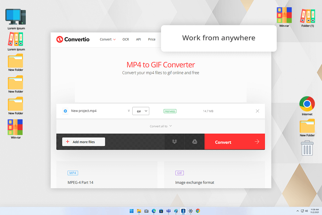 convertio mp4 to gif converter