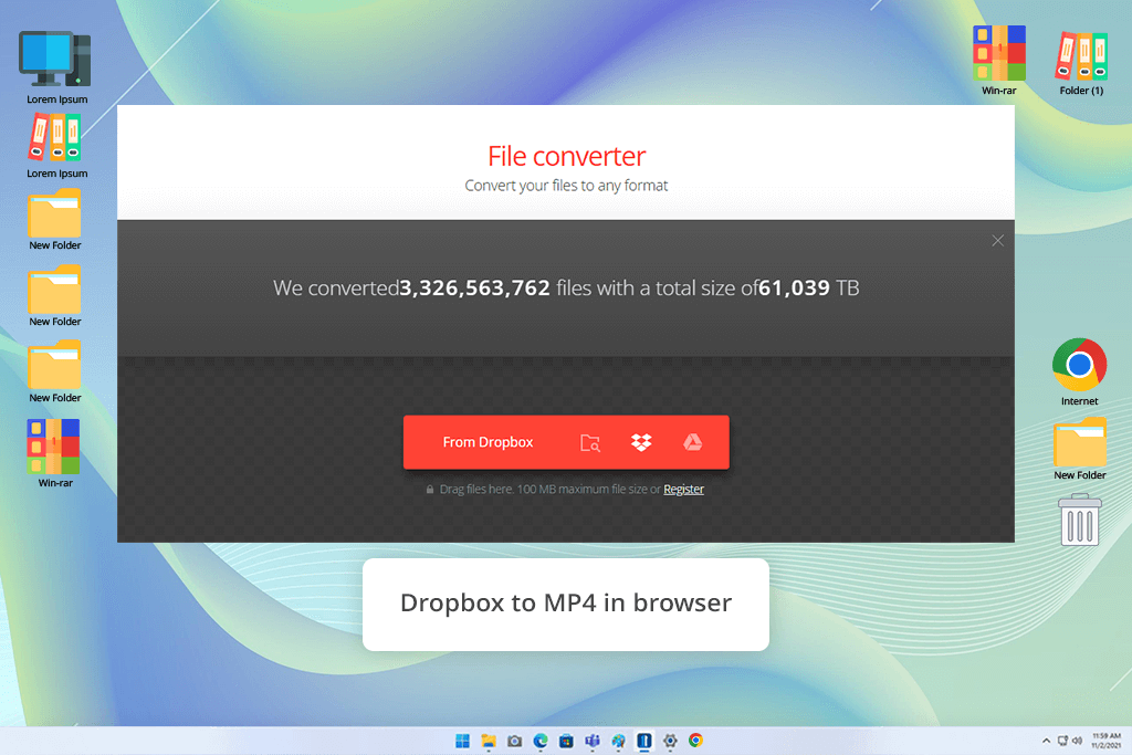convertio vob to mp4 converter
