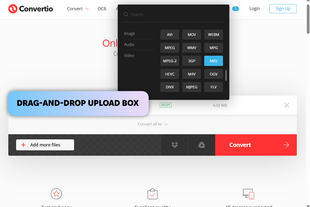 convertio youtube to mkv converter