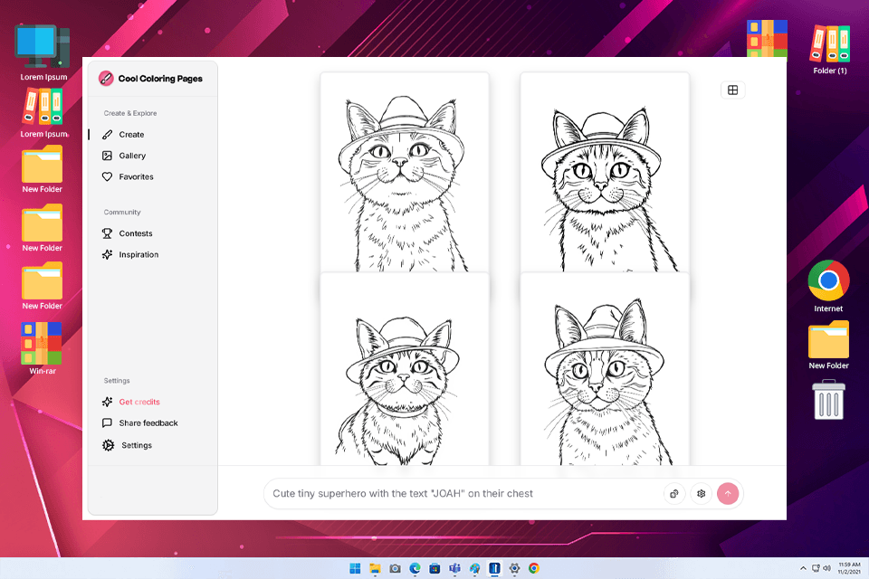 coolcoloringpages ai coloring page generator