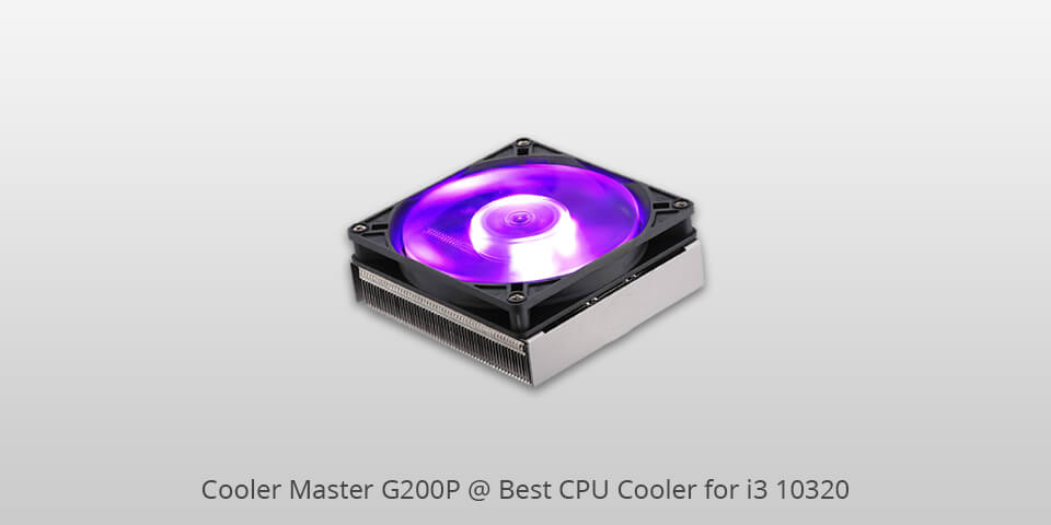 cooler master g200p cpu coolers for i3 10320