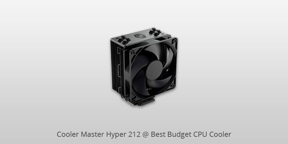cooler master hyper 212 budget cpu coolers